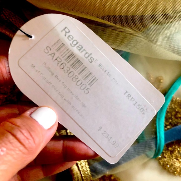 Pakistani/ Indian Salwar Anarkali Chudidar Saree - Picture 6 of 13